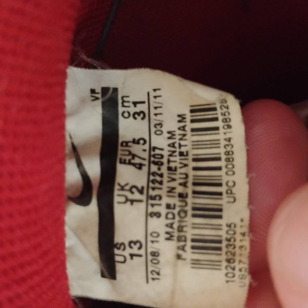 Nike Air Force 1 Varsity Red Python - image 6